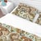 Designart 'Paisley Pattern with Fantasy Background' Vintage Bedding Set - Duvet Cover & Shams